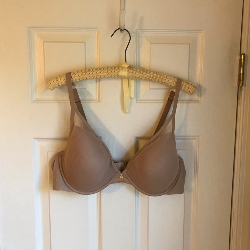 ThirdLove 24/7 Classic Uplift Plunge Bra in Taupe